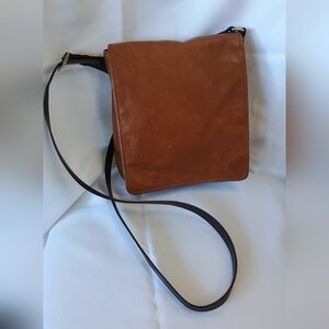 Wilsons Leather Maxima Brown Crossbody Bag